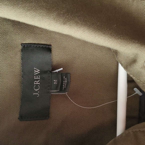 J Crew Olive Green Women's Utility Jacket - Picture 6 of 8